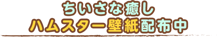 壁紙配布中